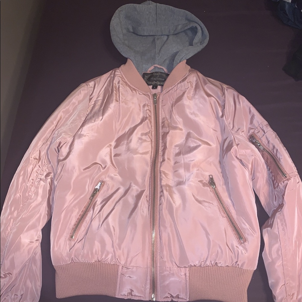 Pink Bomber Jacket